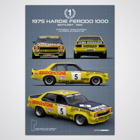 1975 Hardie Ferodo 1000 Winner Technica Series LH Torana SL/R 5000 L34 Limited Edition Print