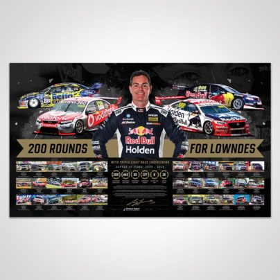 Craig Lowndes Limited Edition Print
